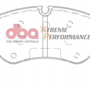 Tylko dziś DB15001XP DBA Xtreme Performance Klocki hamulcowe samochodowe (kpl.)