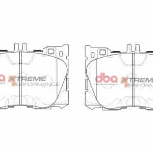 DB15062XP DBA Xtreme Performance Klocki hamulcowe samochodowe (kpl.) Popularny