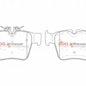 Popularny DB15063XP DBA Xtreme Performance Klocki hamulcowe samochodowe (kpl.)