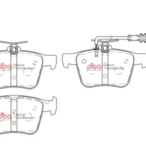 Bezpieczna płatność DB15006XP DBA Xtreme Performance Klocki hamulcowe samochodowe (kpl.)