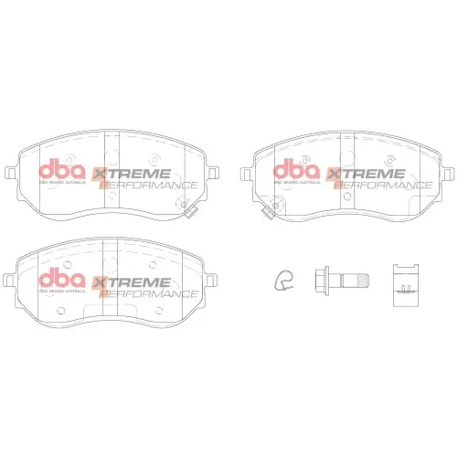 Darmowa dostawa DB15014XP DBA Xtreme Performance Klocki hamulcowe samochodowe (kpl.)