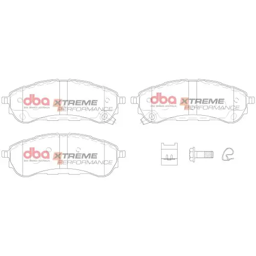 Oryginalny DB15016XP DBA Xtreme Performance Klocki hamulcowe samochodowe (kpl.)