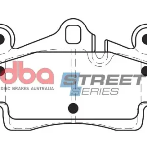 Najlepsza cena DB1677SS DBA Street Performance Klocki hamulcowe samochodowe (kpl.)