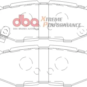 Najlepsza cena DB1789XP DBA Xtreme Performance Klocki hamulcowe samochodowe (kpl.)