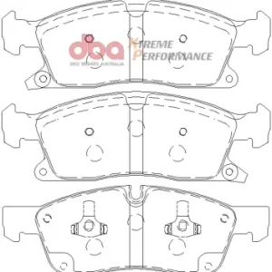 DB2216XP DBA Xtreme Performance Klocki hamulcowe samochodowe (kpl.) Ostatnia szansa