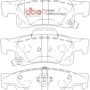Ostatnia szansa DB2217XP DBA Xtreme Performance Klocki hamulcowe samochodowe (kpl.)