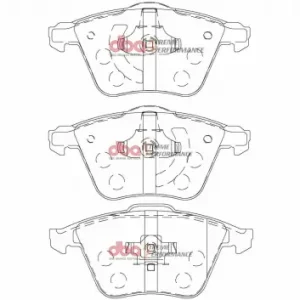 DB2176XP DBA Xtreme Performance Klocki hamulcowe samochodowe (kpl.) Bezpieczna płatność