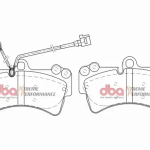 Najlepsza cena DB7878XP DBA Xtreme Performance Klocki hamulcowe samochodowe (kpl.)