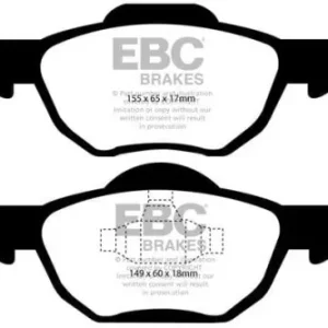 Szybka dostawa EBC DP41525R YELLOWSTUFF - klocki hamulcowe samochodowe