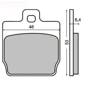 Zwrot pieniędzy RMS KLOCKI HAMULCOWE MOTO RMS225100280 MBK NITRO