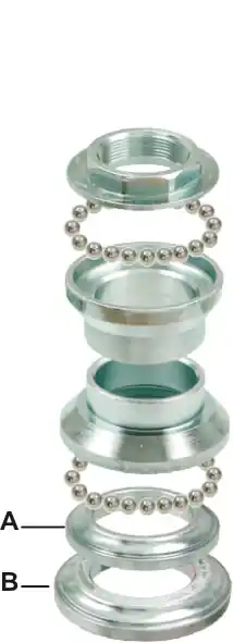 Zamów teraz RMS Łożysko Główki Ramy RMS184220220 do Malaguti F12 Phantom-Crosser 50 cc, 10401700