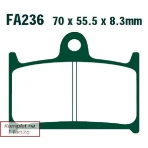 Autentyczny EBC KLOCKI HAM. MOTO.TRIUMPH THUNDERBIRD LT (1699CC) -14/SPRINT ST 1050 (ABS) (05-10)/DAYTONA 955I (05-06)