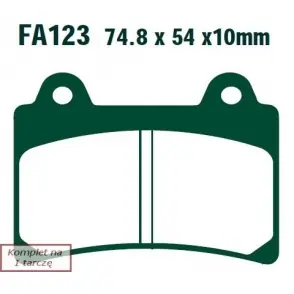 Wysoka jakość EBC KLOCKI HAM. MOTO.YAMAHA TDM 850 (91-95)/FZR 1000 GENESIS (87-88)