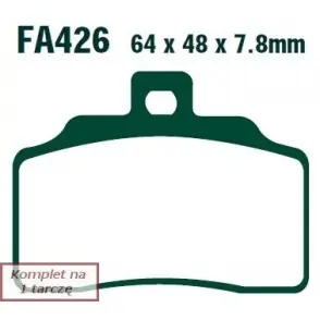 Tani EBC Klocki Hamulcowe Motocyklowe EBCFA426 BETA M4 350 MOTARD (07-14)