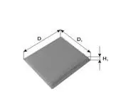 Rabat Filtr Kabinowy WA60115 - PZL Sędziszów