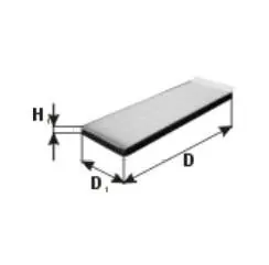 Filtr Kabinowy WA60267 - PZL Sędziszów Popularny