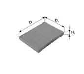 Filtr Kabinowy WA61210 - PZL Sędziszów Nowość