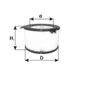 Wysoka jakość Filtr Powietrza VA1001 - PZL Sędziszów