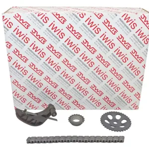IWIS ZESTAW ŁAŃCUCHA POMPY OLEJU VW FABIA/POLO/IBIZA 1,2 01- ŁAŃCUCH+NAPINACZ+KOŁA IWI70018SET Ekspresowa dostawa