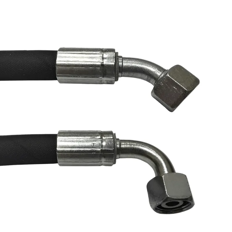 Niska cena Przewód Hydrauliczny DN06 1SN M14x1.5 DKOL45-DKOL90 200mm 225bar