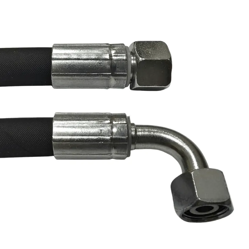 Wysoka jakość Przewód Hydrauliczny DN06 2SN M12x1.5 DKOL-DKOL90 7900mm 400bar