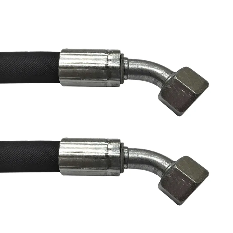 Bezpieczna płatność Przewód Hydrauliczny DN06 2SN M14x1.5 DKOL45-DKOL45 6100mm 400bar